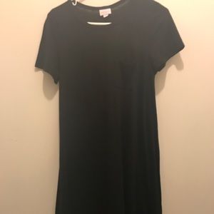 XS LulaRoe Solid Black Carly