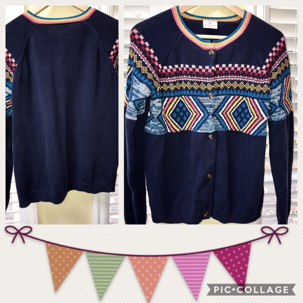 ❄️ EUC heavier weight fair aisle sweater 160 ❄️