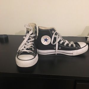 Black High Top Converse