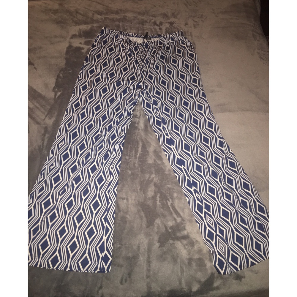 Royal Blue New Directions Palazzo Pants