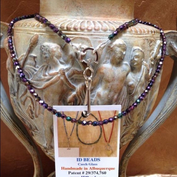 💕👀💕SALE💕👀💕Czech Glass Convertible Necklace - Picture 3 of 8