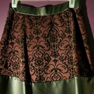 Steampunk style mini skirt