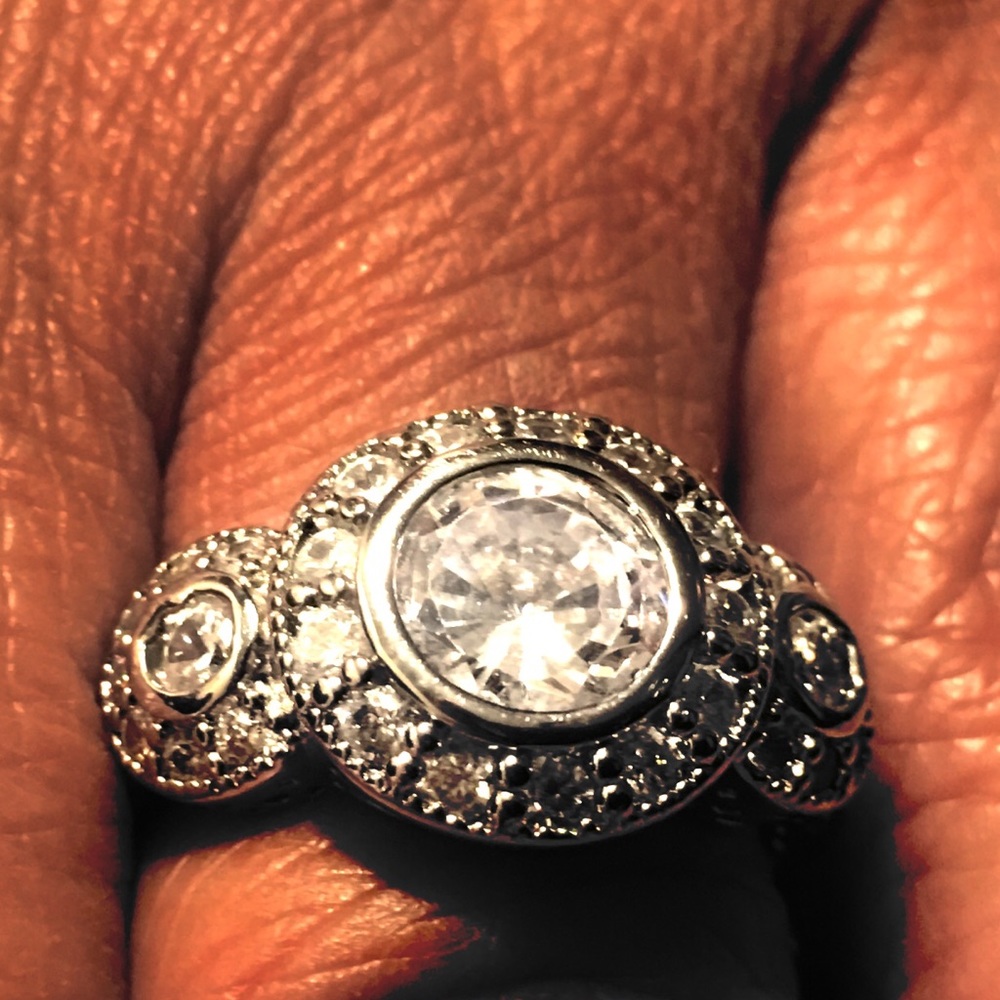 Gorgeous WGP CZ Ring