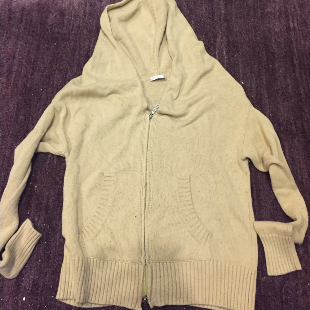Yellow (lime) Vince sweater Jacket S