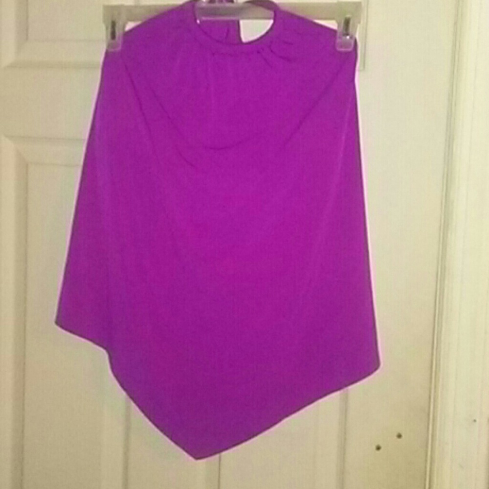 Purple Tie Tank Top