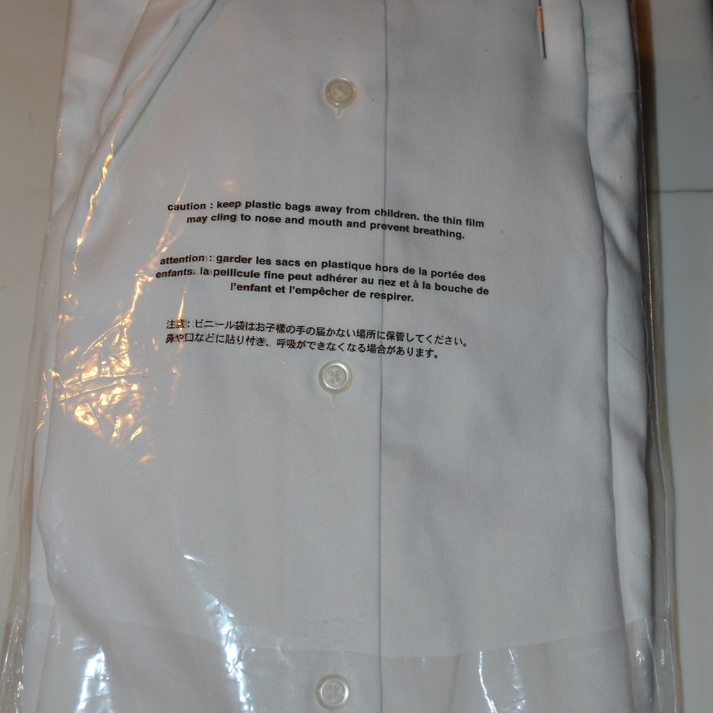 Banana Republic NWT Grant Slim-Fit Stretch Solid Shirt - Picture 5 of 6