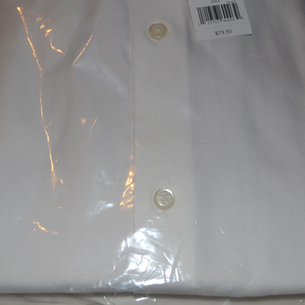 Banana Republic NWT Grant Slim-Fit Stretch Solid Shirt - Picture 6 of 6