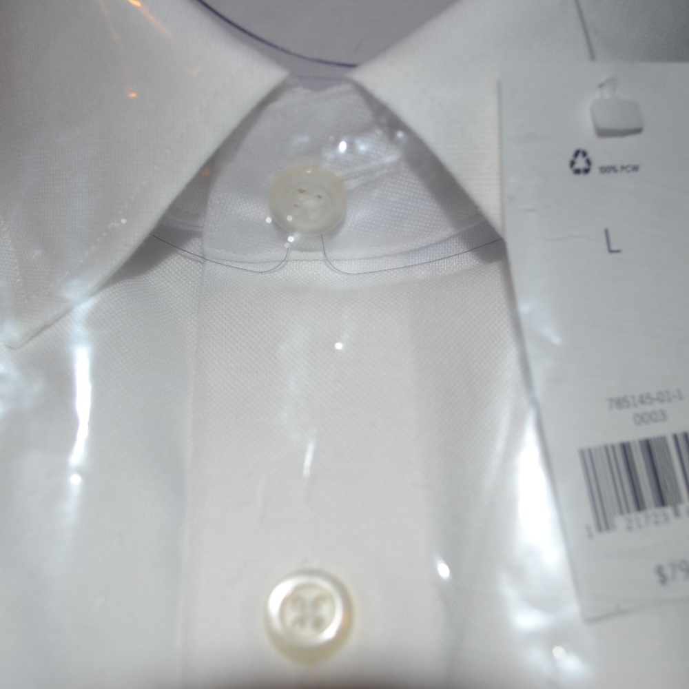 Banana Republic NWT Grant Slim-Fit Stretch Solid Shirt - Picture 4 of 6