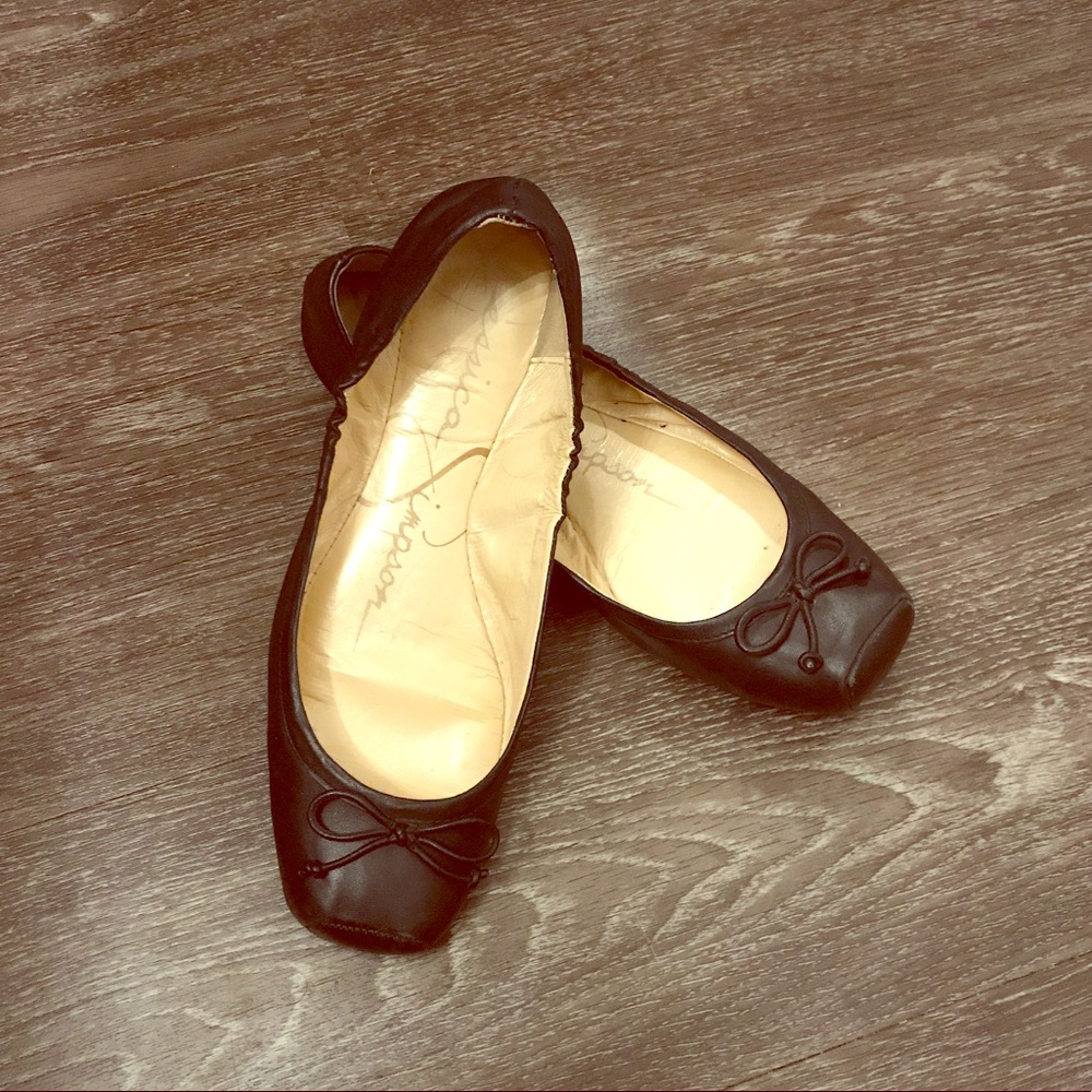 Black flats with Ballet Toe