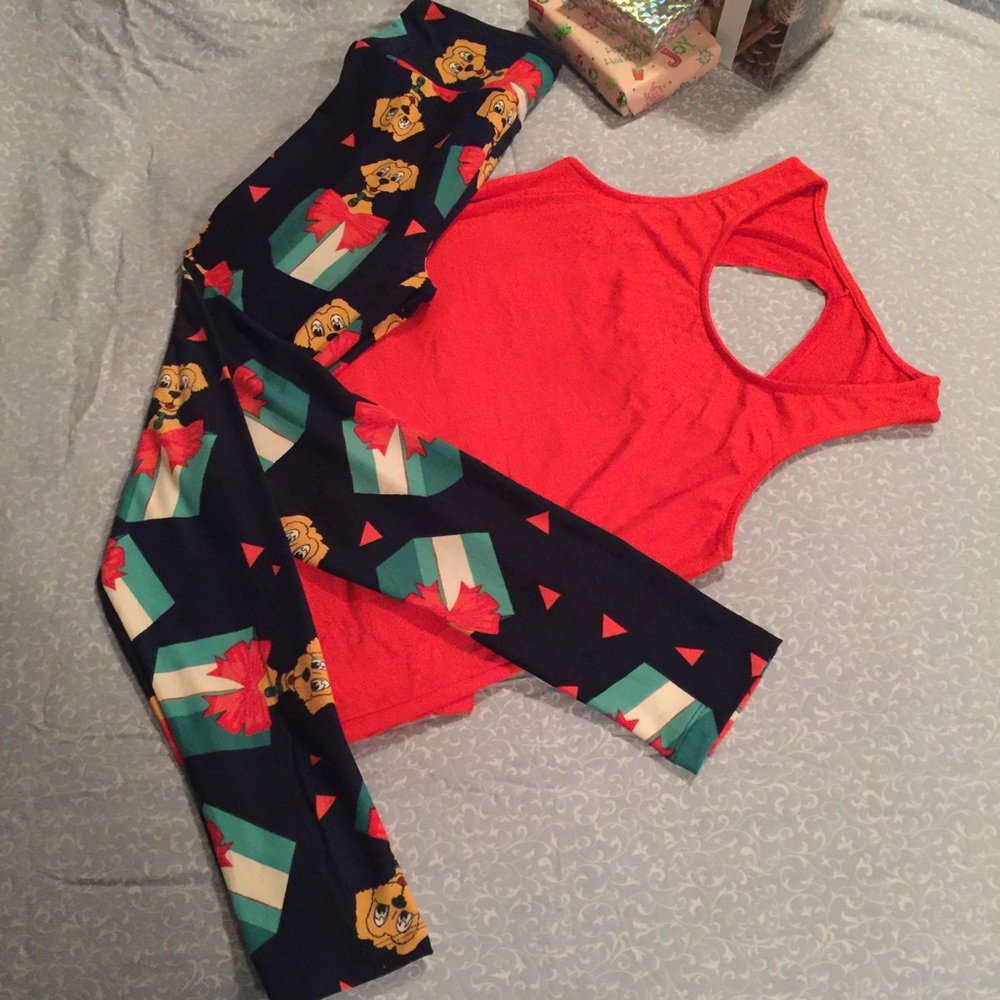 🧡 LLR Holiday ❄️ Leggings, size OS