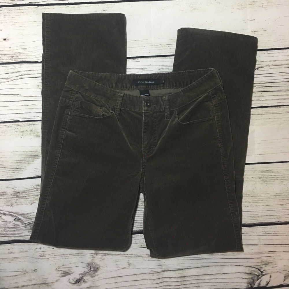 Calvin Klein brown corduroys, great neutral!