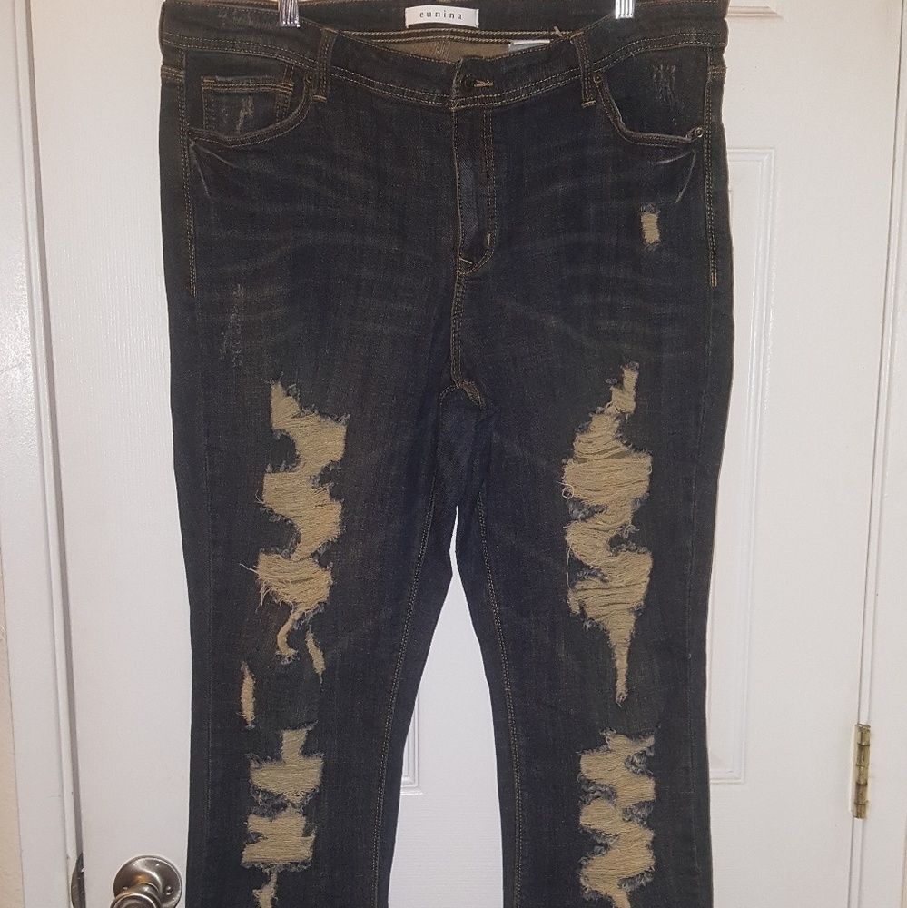 Distressed Jeans