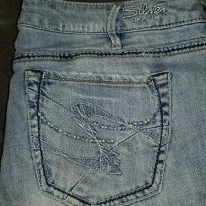 Silver Isabel jeans 33"x32"