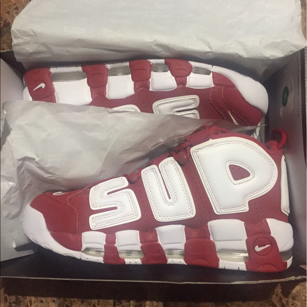 Supreme x Nike Uptempo
