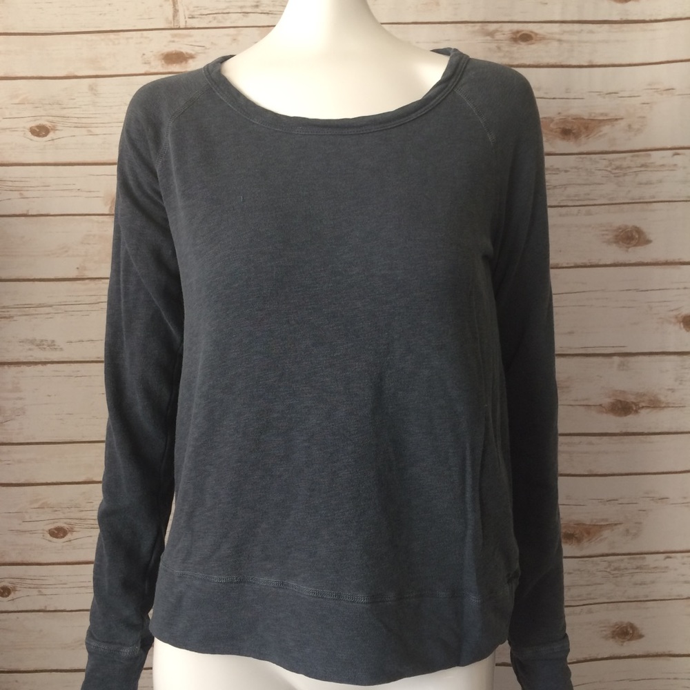 ❌SOLD❌ James Perse Gray Long Sleeve Sweater