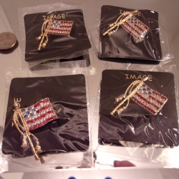 NWTS $80 RETAIL 4 IMAGE BROOCHES   B435 - Picture 4 of 5