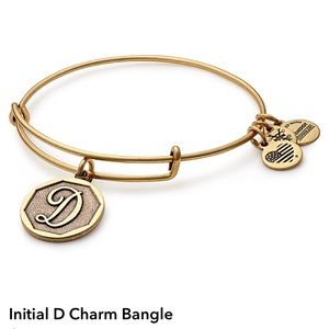 Alex and Ani ‘D’ charm bracelet