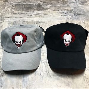 CLOWN EMBROIDERED DAD HAT STRAPBACK CAP