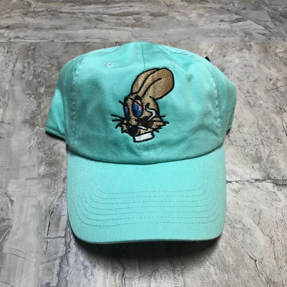 Stoner bunny dad hat strapback cap