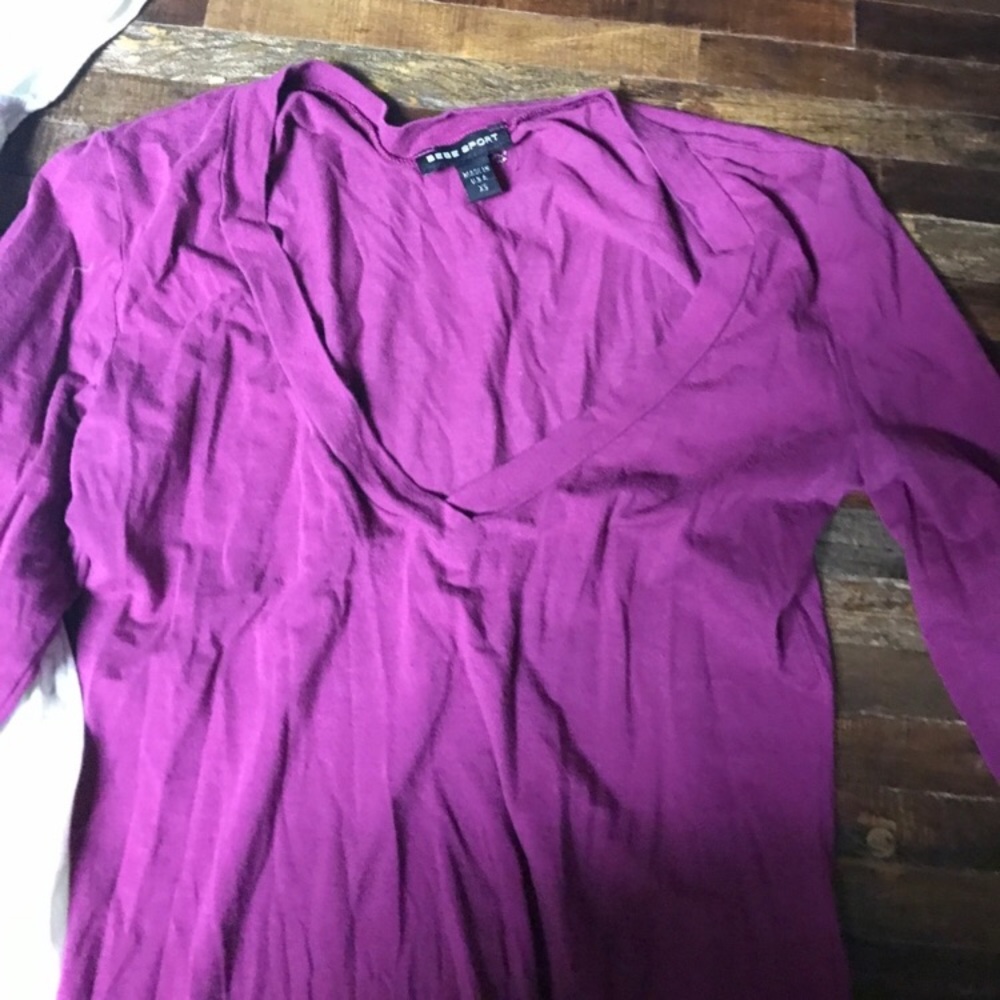 Bebe sport long sleeve shirt