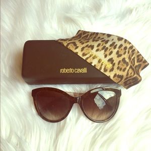 Authentic Roberto Cavalli Cateye Sunglasses