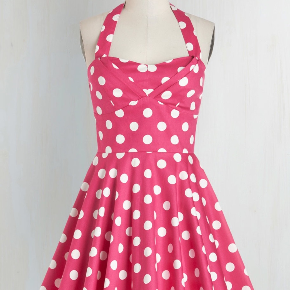ModCloth traveling cupcake dress