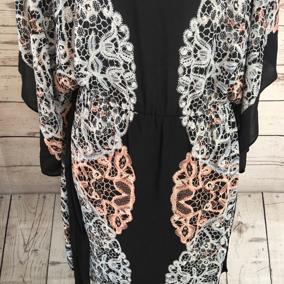 BCBG Maxazria Lois Kimono Dress - Picture 5 of 8