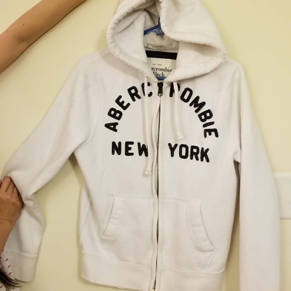 A&F Hoodie with zipper S