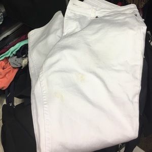 White pants