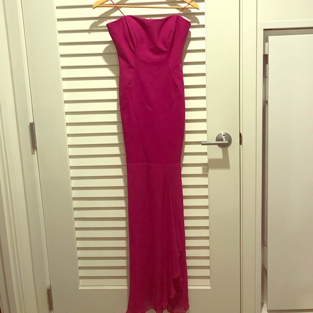 Nicole Miller Mermaid Black Tie Dress