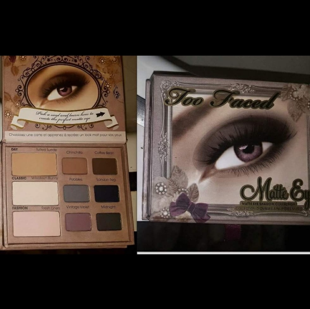 Too Faced eyeshadow pallet