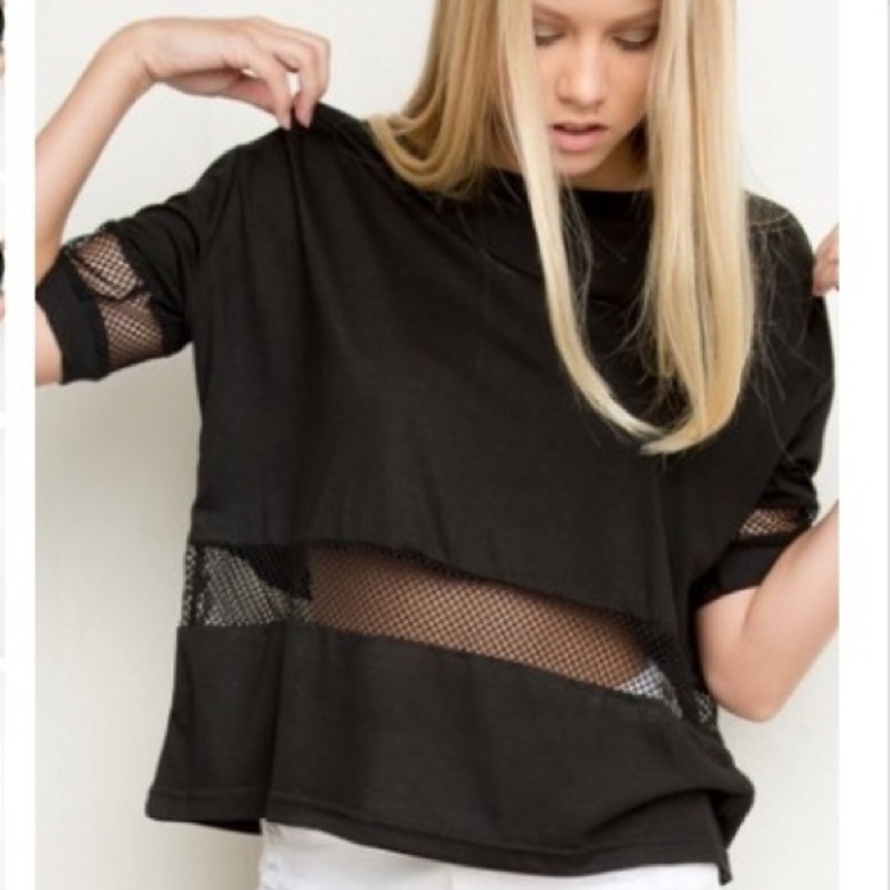Brandy Melville Mesh Top