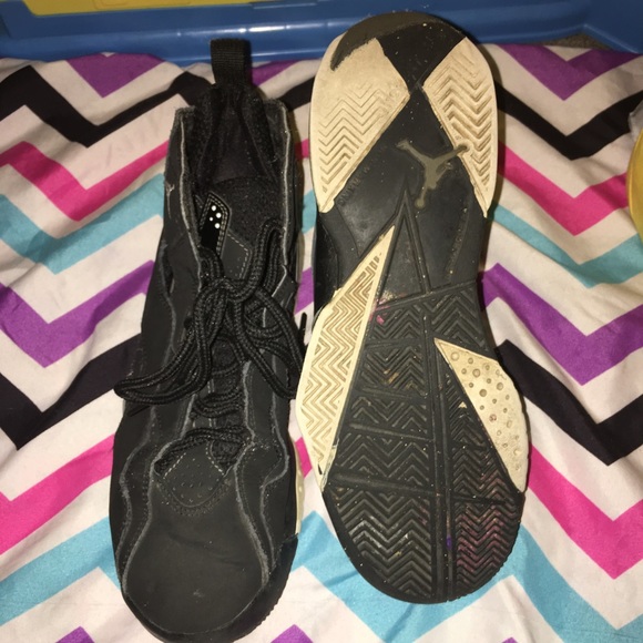 Jordan true flight black shoes - Picture 4 of 5