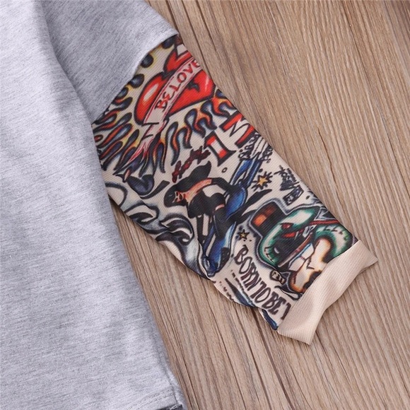 RESTOCKING🎉 Baby Rockabilly tattoo onesies✌🏻 - Picture 3 of 4