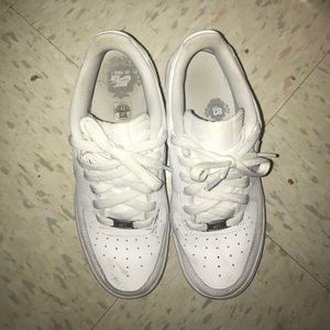 White Air Force 1s