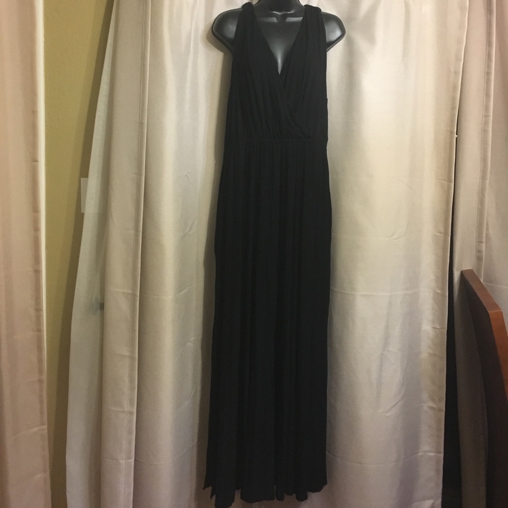 Black Maxi Dress Banana Republic