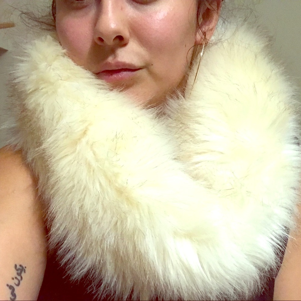 Fur Circle Scarf