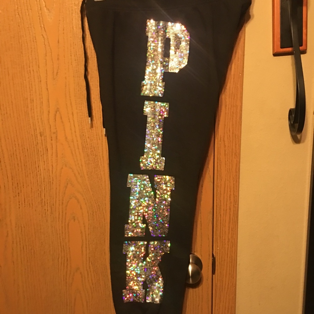 ***SOLD*** Mega bling crop sweats