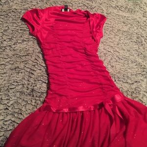 Girl Bcx gir red party dress