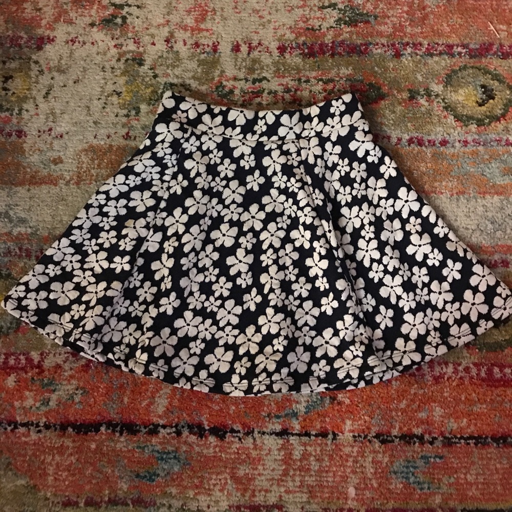 Flowered skirt