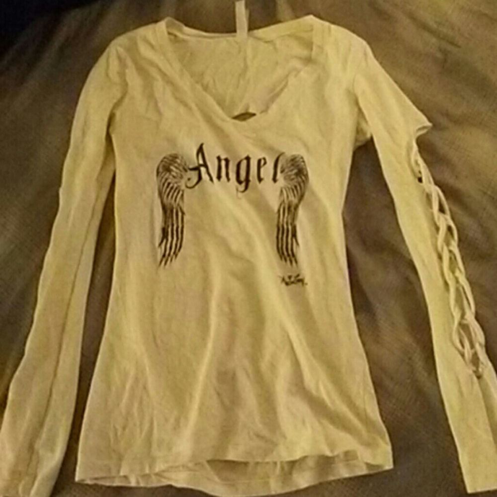 Angel sleeves cute design holes