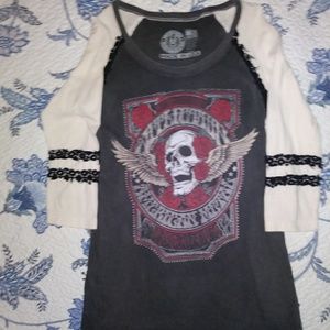 ✨AFFLICTION✨ 3/4 SLEEVE