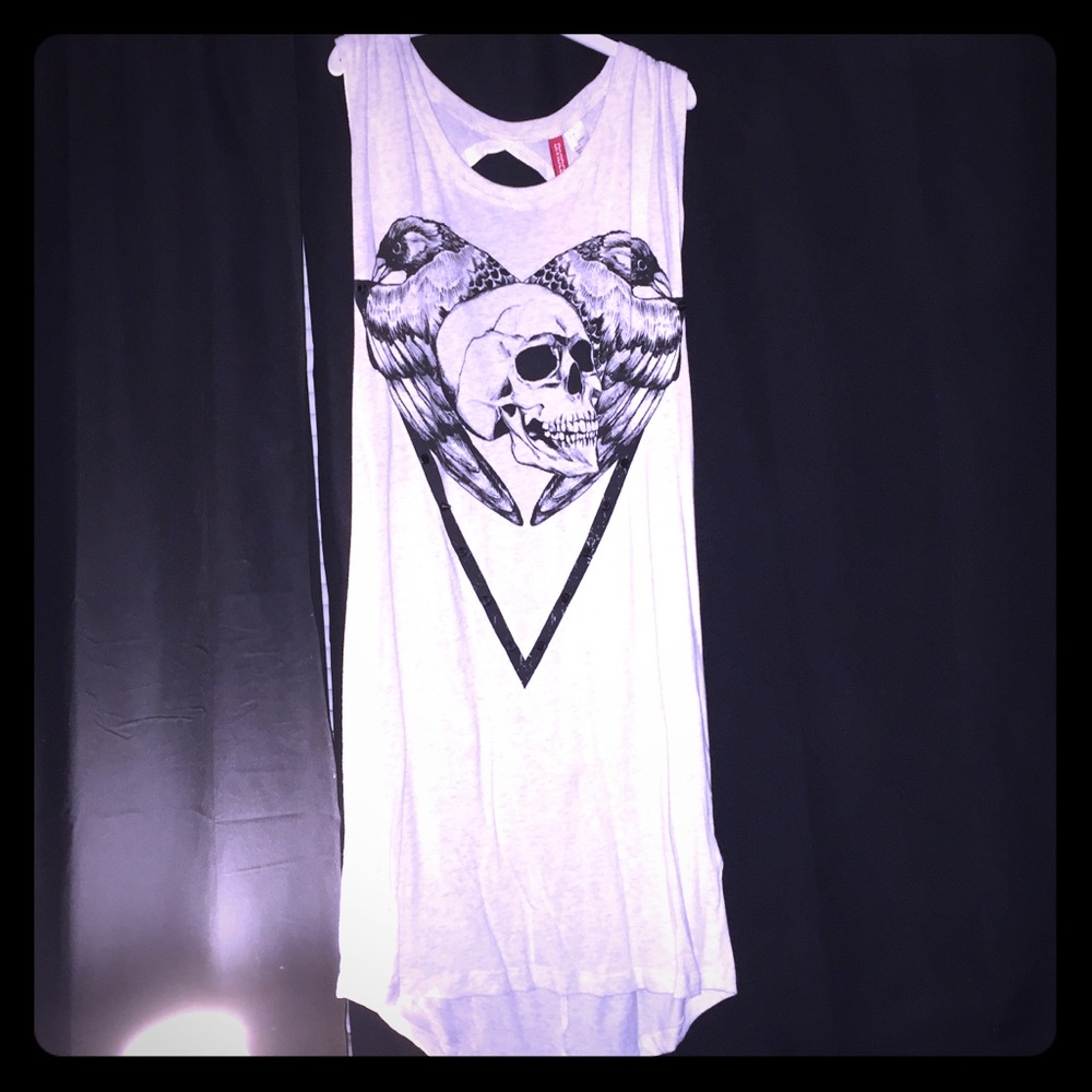Back cut out punk mini dress