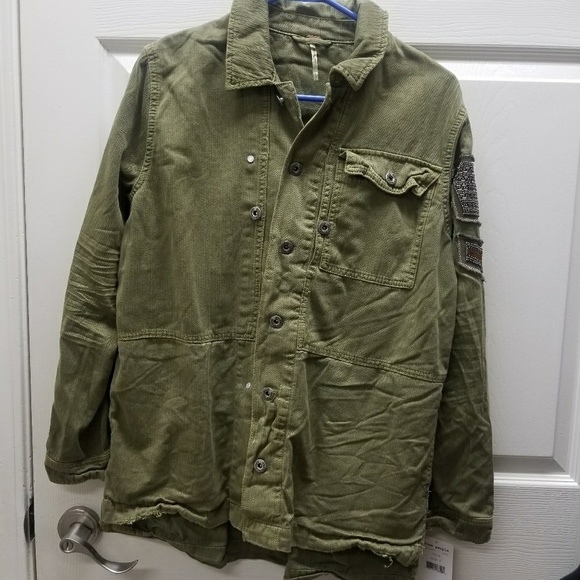 Free People shirt jacket - Picture 2 of 4