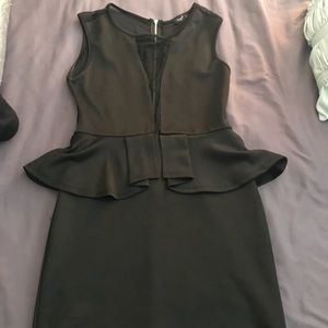 ‼️SEXY PEPLUM MESH MINI DRESS 👗