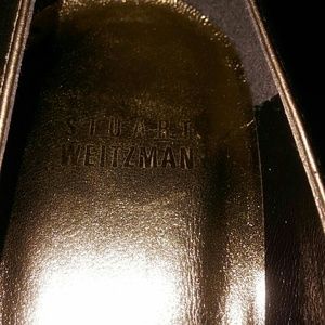 Stuart Weitzman Gold Pumps