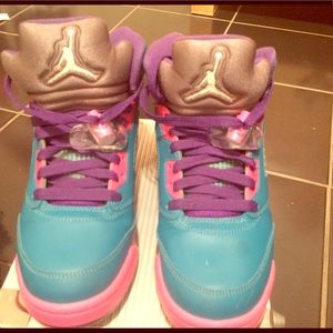 Colorful original Jordan 5's (2015)