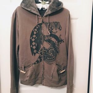 Volcom - Hoodie with warm lining - Medium