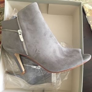 Marc Fisher Suede Open Toe bootie (brand new)