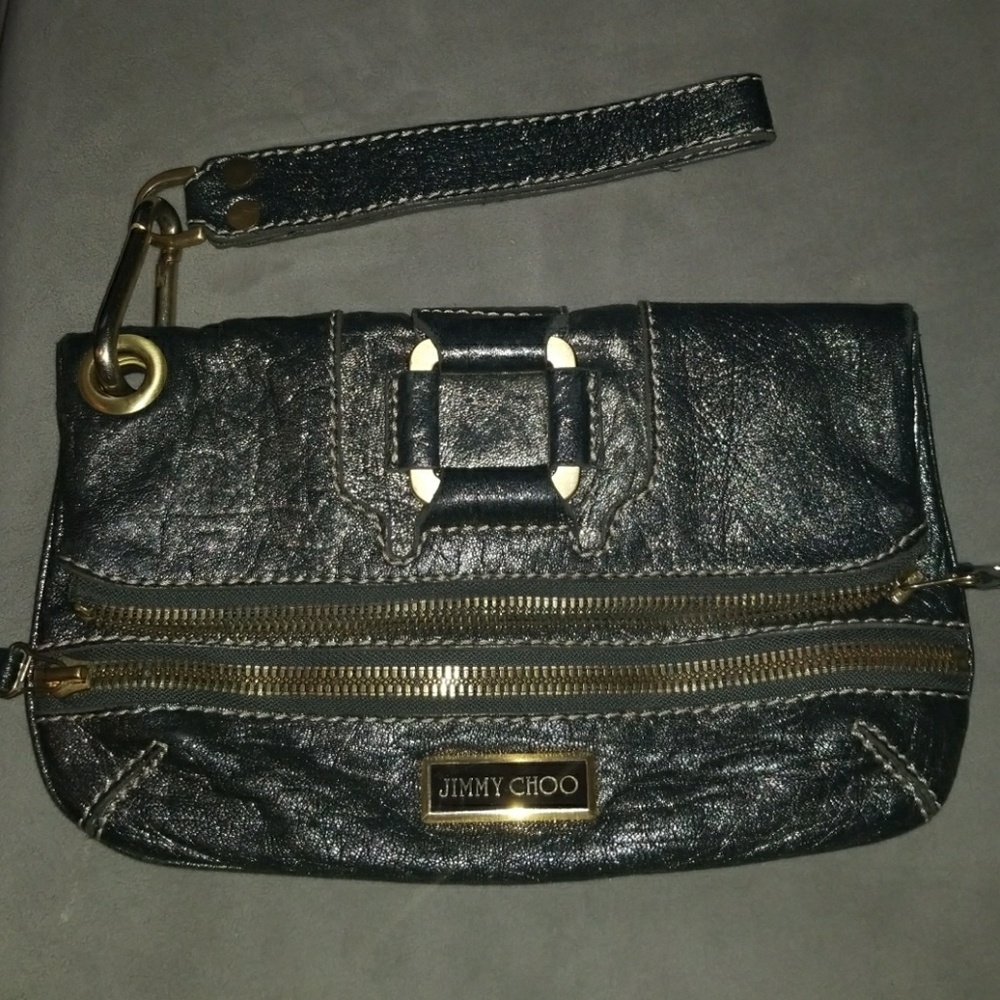 Amazing Jimmy Choo clutch/wristlet.